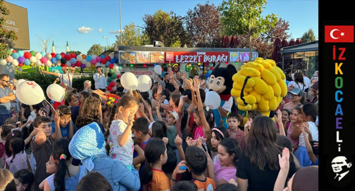  &Ccedil;ayırovalı &ccedil;ocuklar, &lsquo;Yaza veda, eğlenceye  merhaba&rsquo; etkinliğinde buluştu