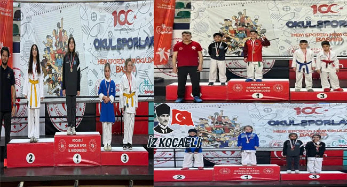 &Ccedil;ayırova&rsquo;ya karatede 16 madalya birden