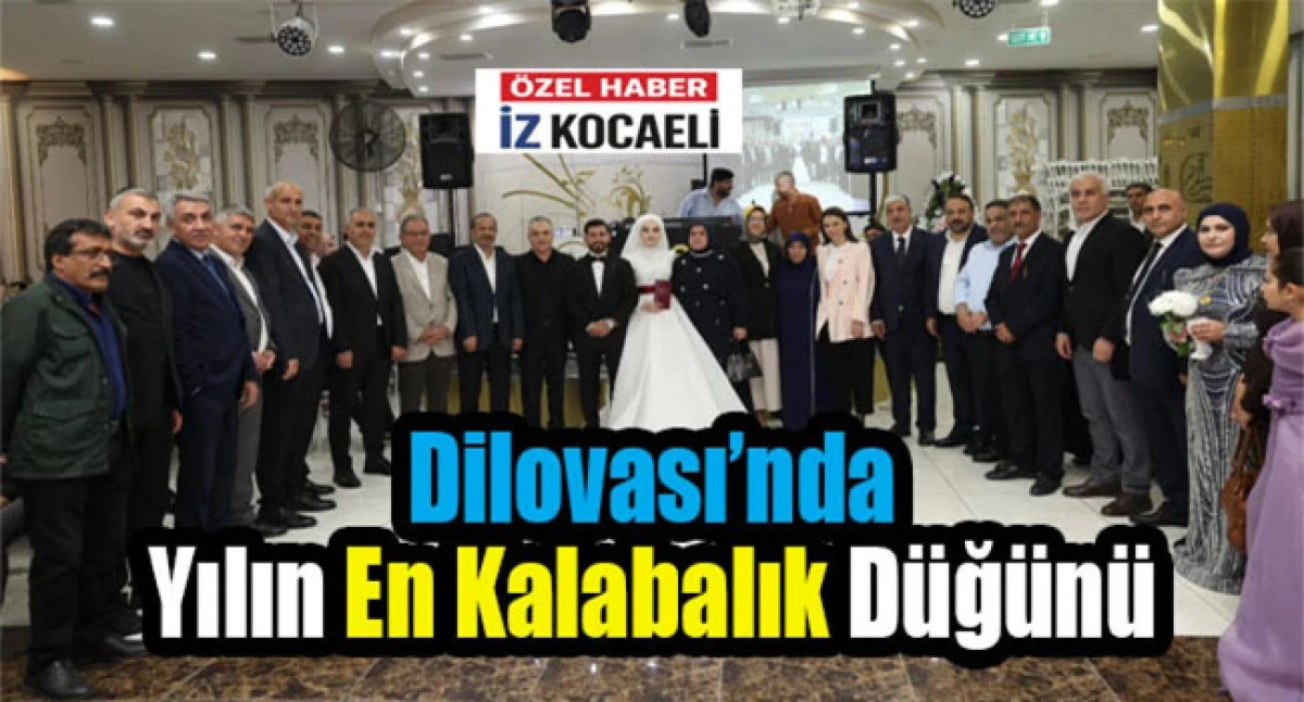 Ceren ve Cafer Avşar D&uuml;nya Evine Girdi Dilovası&rsquo;nda Unutulmaz Bir Nikah T&ouml;reni