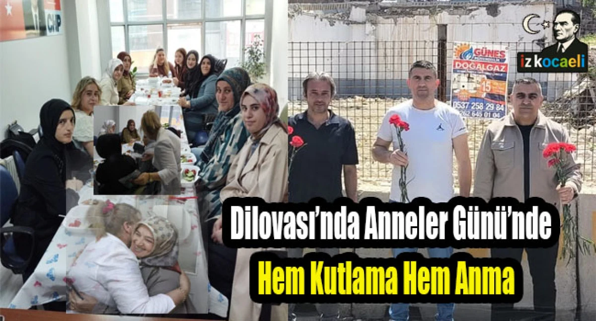 CHP Dilovası Anneler G&uuml;n&uuml;&rsquo;nde Anlamlı Buluşma