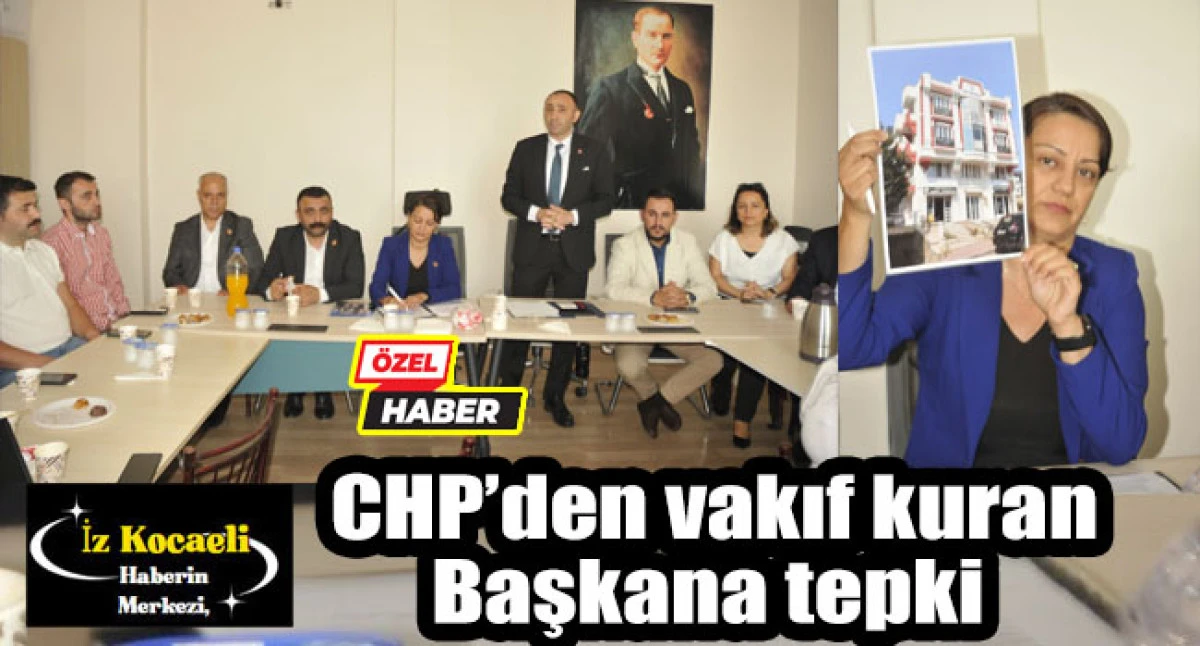 CHP’li Çayırova, “Belediye başkanının vakfına kimler bağış yaptı?. Belediye başkan yardımcısının mail adresi”