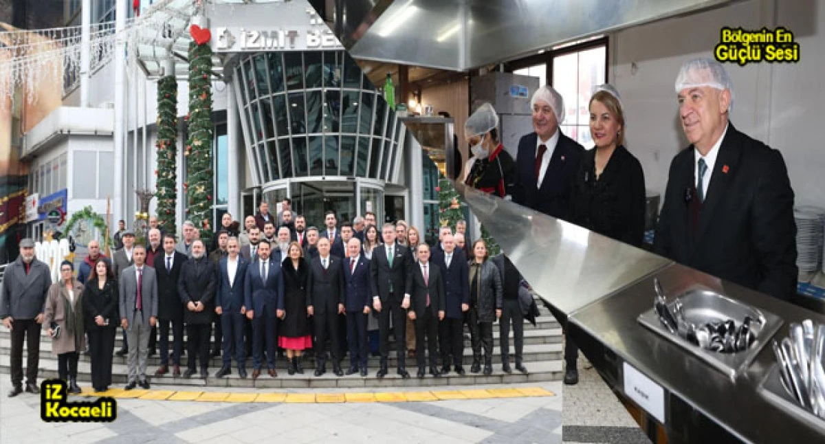 CHP&rsquo;li G&ouml;kan Zeybek&rsquo;ten İzmit Kent Lokantasına ziyaret 