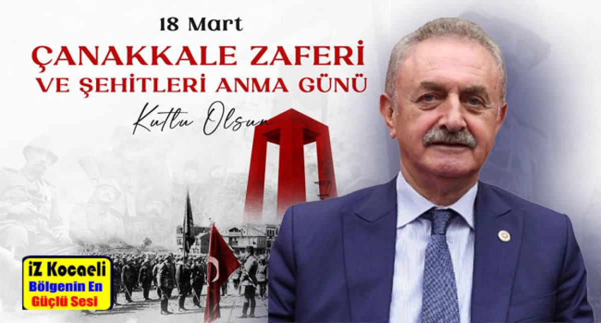 CHP'li Nail &Ccedil;iler'den 18 Mart &Ccedil;anakkale Zaferi mesajı