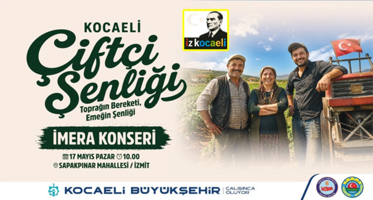 &Ccedil;ift&ccedil;inin emeği bu şenlikte ta&ccedil;lanacak