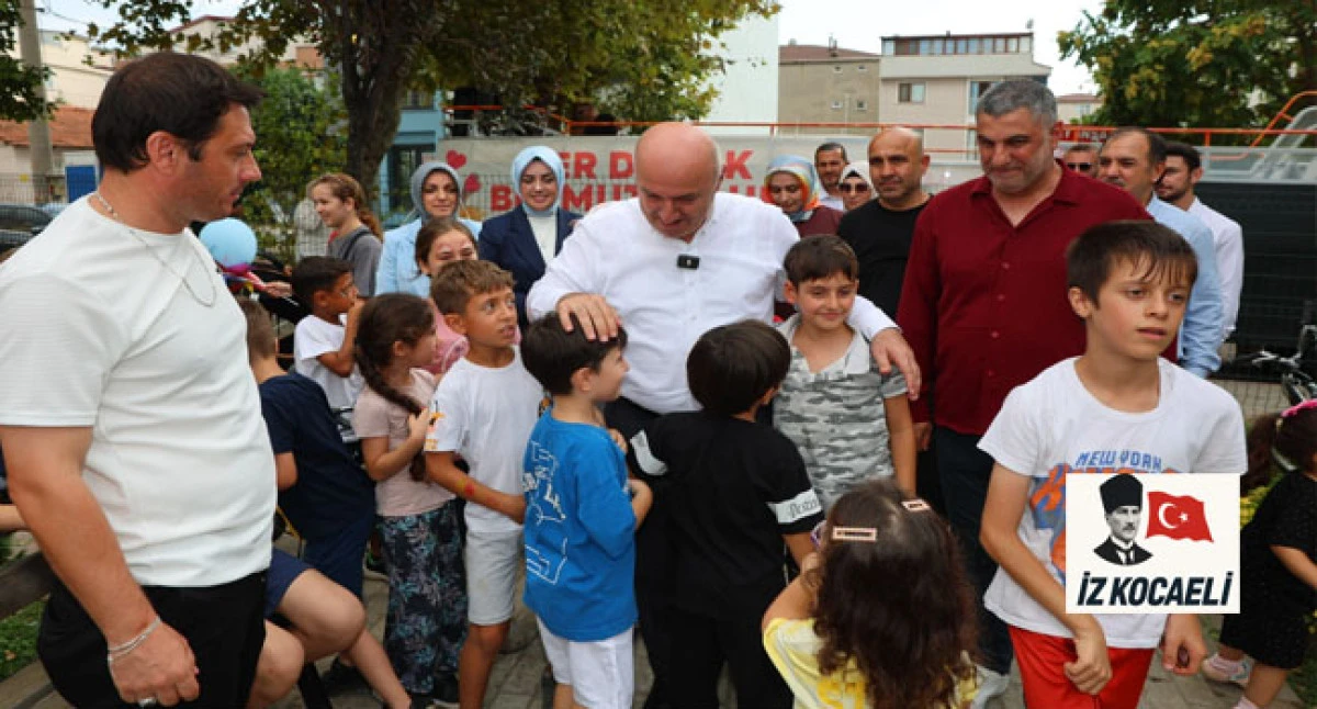 Darıca&rsquo;da &ldquo;Bir Durak Bir Mutluluk&rdquo; ile &ccedil;ocukların y&uuml;z&uuml; g&uuml;l&uuml;yor