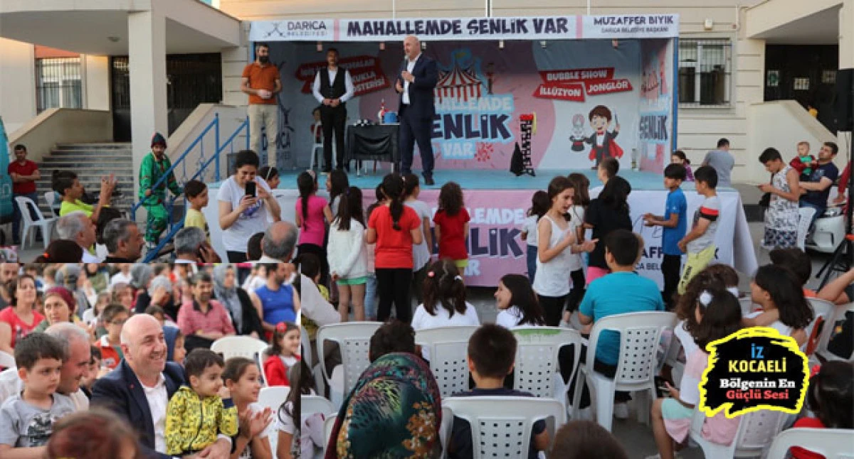 Darıca’da çocuklar için mahalle şenlikleri başlıyor