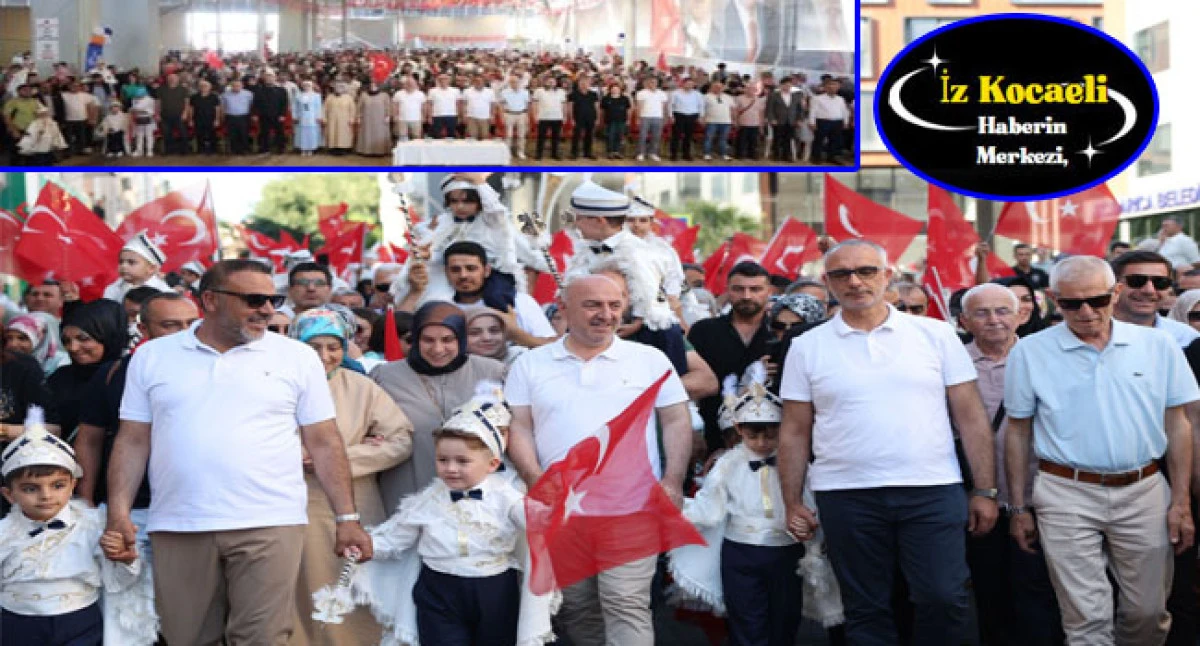 DARICA’DA GELENEKSEL SÜNNET ŞÖLENİ BAYRAM HAVASINDA GERÇEKLEŞTİ