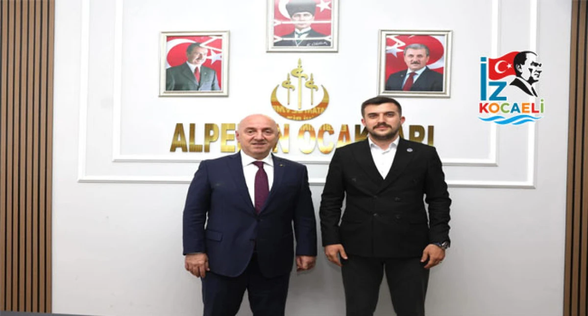Darıca&rsquo;da G&uuml;&ccedil; Birliği: Başkan Muzaffer Bıyık&rsquo;tan Alperen Ocakları&rsquo;na Anlamlı Ziyaret
