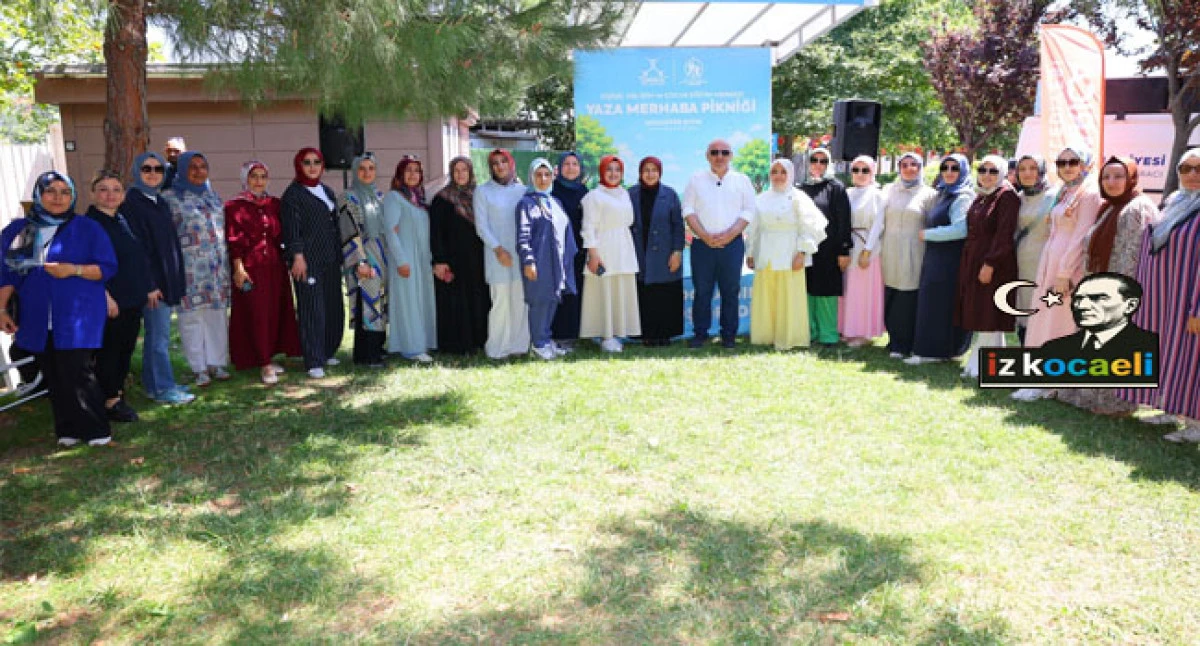 Darıca&rsquo;da kadınlar yaza merhaba pikniğinde buluştu