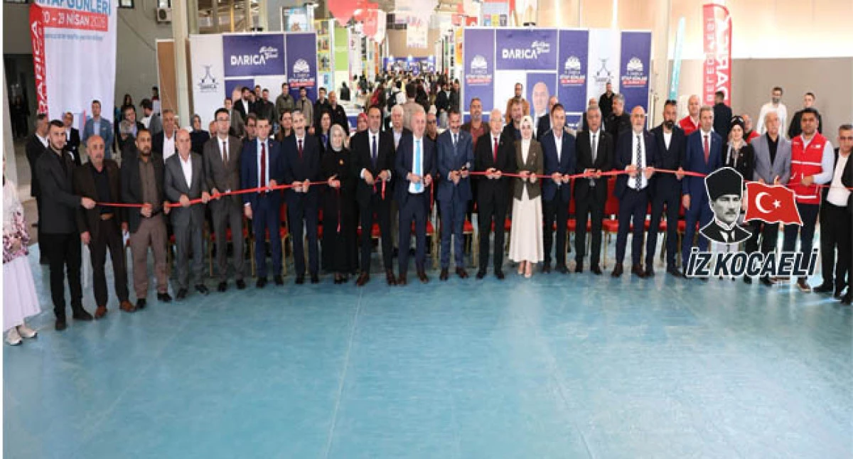 DARICA&rsquo;DA KİTAPLA BULUŞMA ZAMANI: 5. DARICA KİTAP FUARI KAPILARINI A&Ccedil;TI