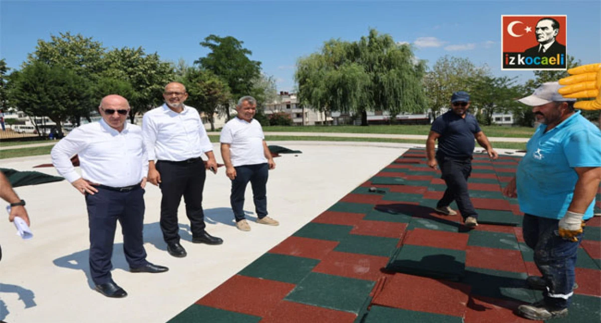 DARICA&rsquo;DA PARKLAR VE YEŞİL ALANLAR BAŞTAN SONA YENİLENİYOR