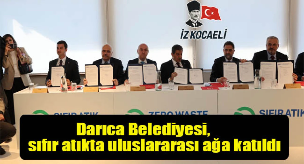 DARICA&rsquo;NIN &Ccedil;EVRECİ VİZYONU ULUSLARARASI ALANDA TESCİLLENDİ