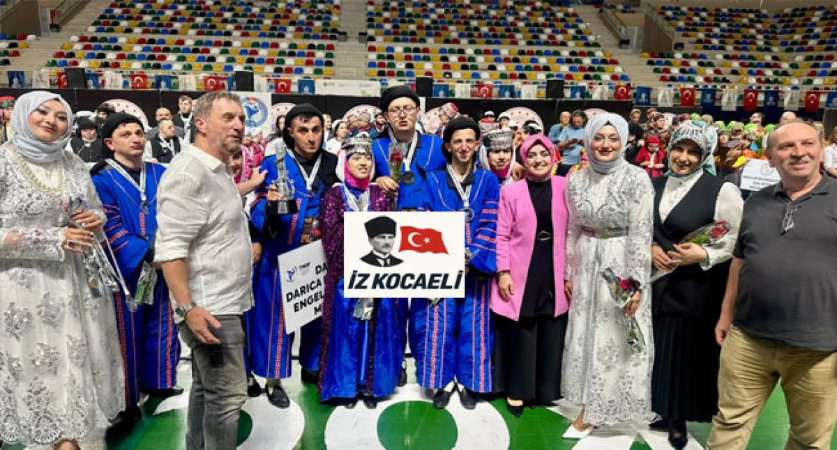 Darıca&rsquo;nın &ouml;zel &ccedil;ocuklarından T&uuml;rkiye ikinciliği