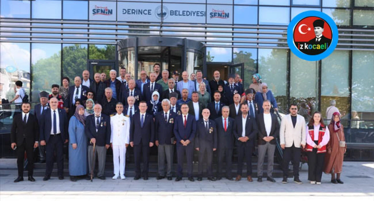 Derince&rsquo;de Gaziler G&uuml;n&uuml; T&ouml;renlerle Kutlandı