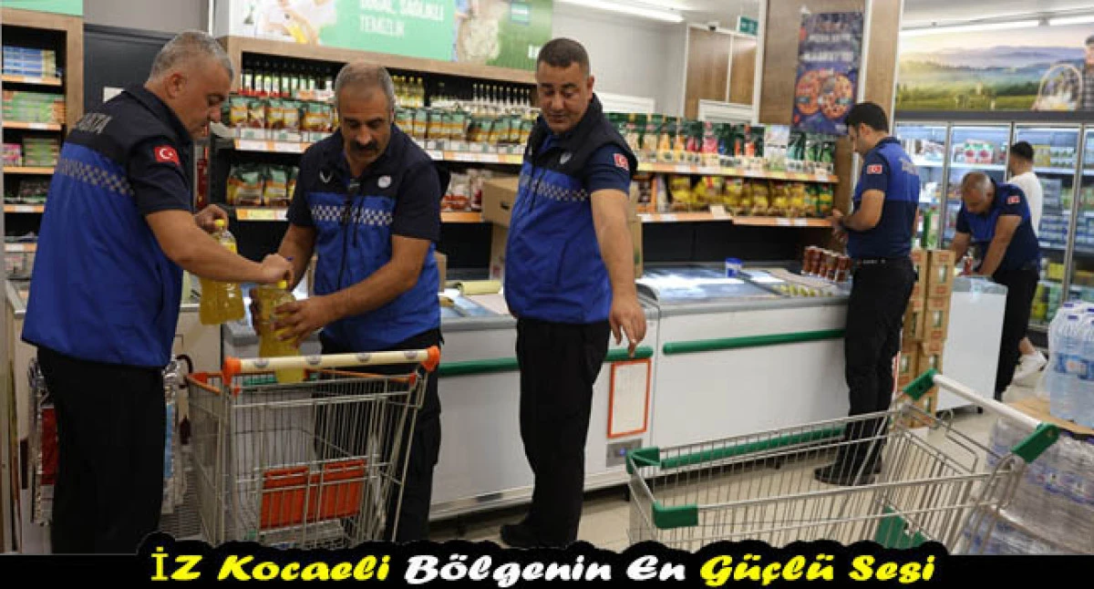 Derince&rsquo;de Halk Sağlığı İ&ccedil;in Denetimler S&uuml;r&uuml;yor