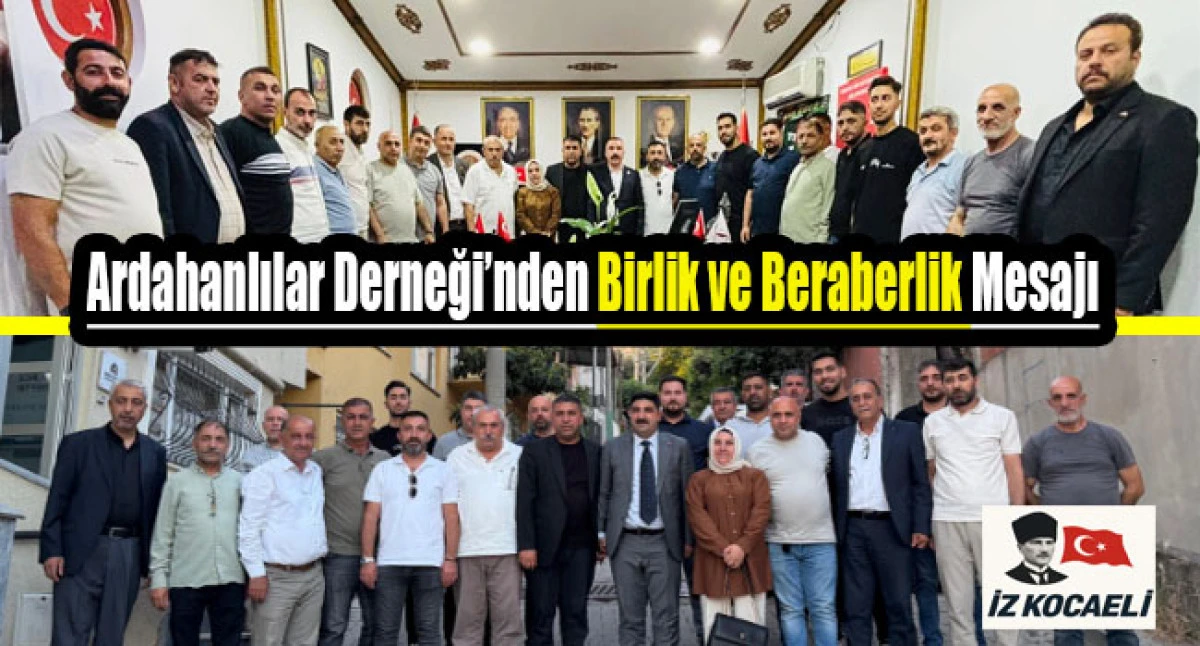 Dilovası Ardahanlılar Derneği ile Dayanışma Ziyareti