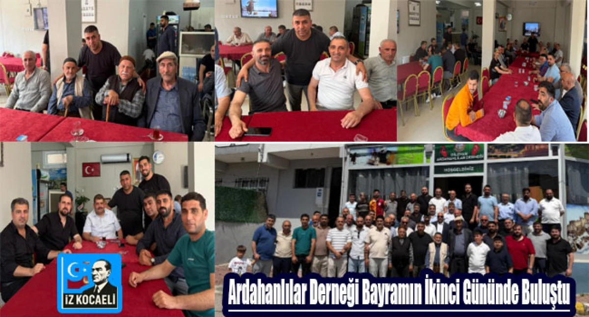 Dilovası Ardahanlılar Derneği&rsquo;nde Bayram Coşkusu