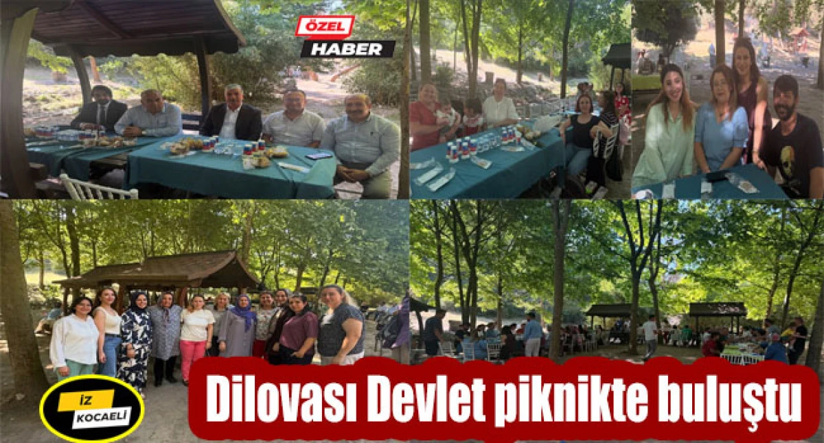 Dilovası Devlet Hastanesi Ailesi Piknikte Buluştu