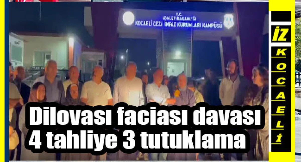 Dilovası Faciası Davasında 4 Tahliye  İki Belediye G&ouml;revlisine Yeniden Tutuklama