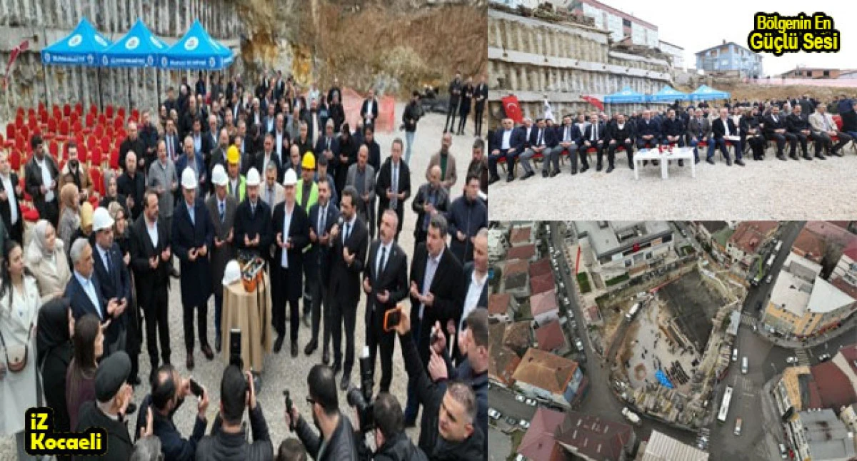 DİLOVASI KENT MEYDANI PROJESİ&rsquo;NİN TEMELİ ATILDI