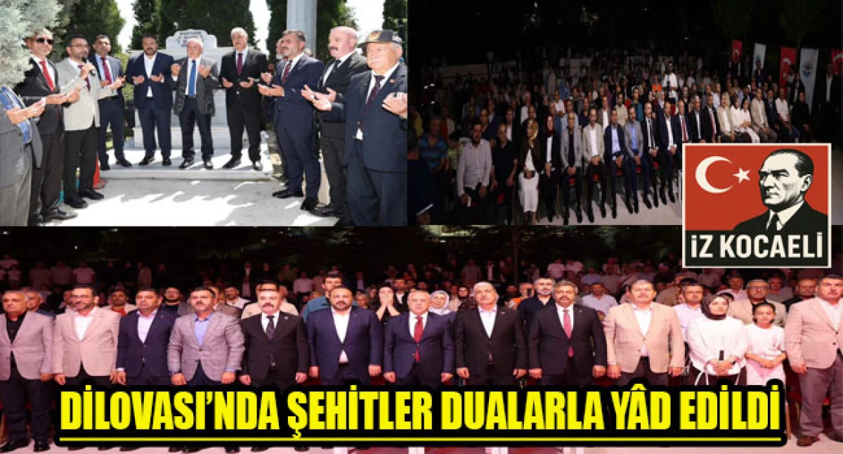 Dilovası'nda 15 Temmuz Ruhu 10. Yılında Aynı İnan&ccedil; ve Kararlılıkla Yaşatıldı
