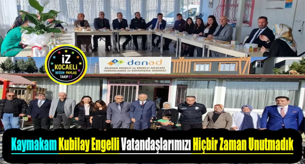 Dilovası’nda 3 Aralık Dünya Engelliler Günü Farkındalık Etkinliği