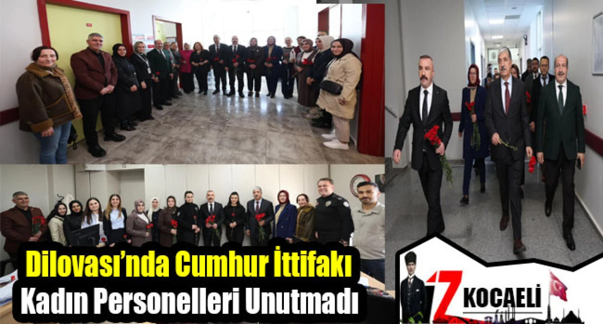 Dilovası&rsquo;nda 8 Mart Kutlaması: Kadınların Fedak&acirc;rlığına Teşekk&uuml;r