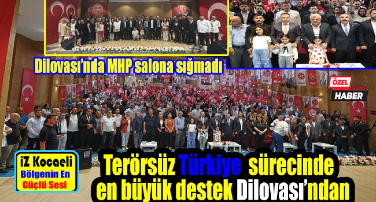 Dilovası'nda birlik beraberliğin adresi MHP oldu