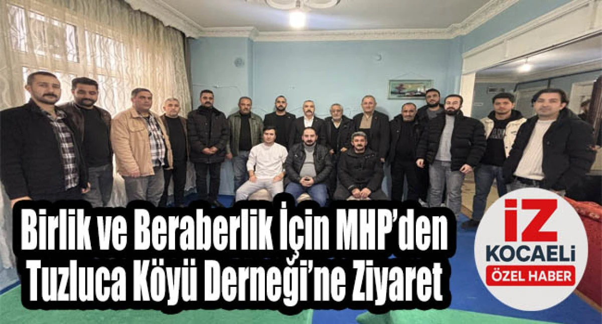 Dilovası&rsquo;nda Hemşehrilik Bağları G&uuml;&ccedil;leniyor: MHP&rsquo;den Anlamlı Ziyaret