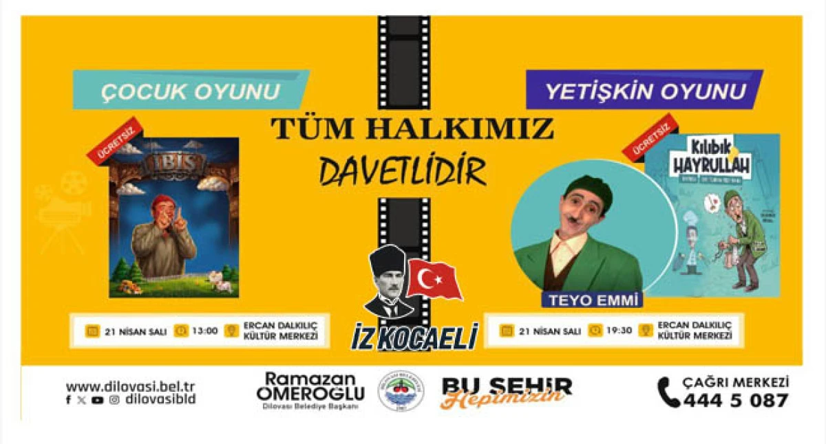 DİLOVASI&rsquo;NDA K&Uuml;LT&Uuml;R SANAT ETKİNLİĞİNE DAVET