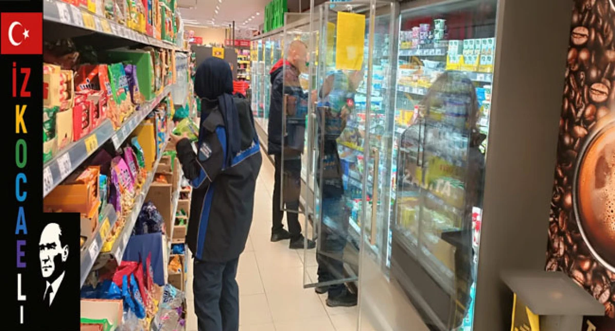 Dilovası'nda Marketlere Sıkı Denetim