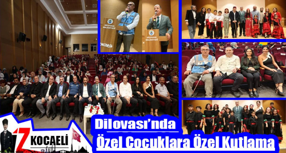 Dilovası'nda Özel Çocuklara Özel Kutlama