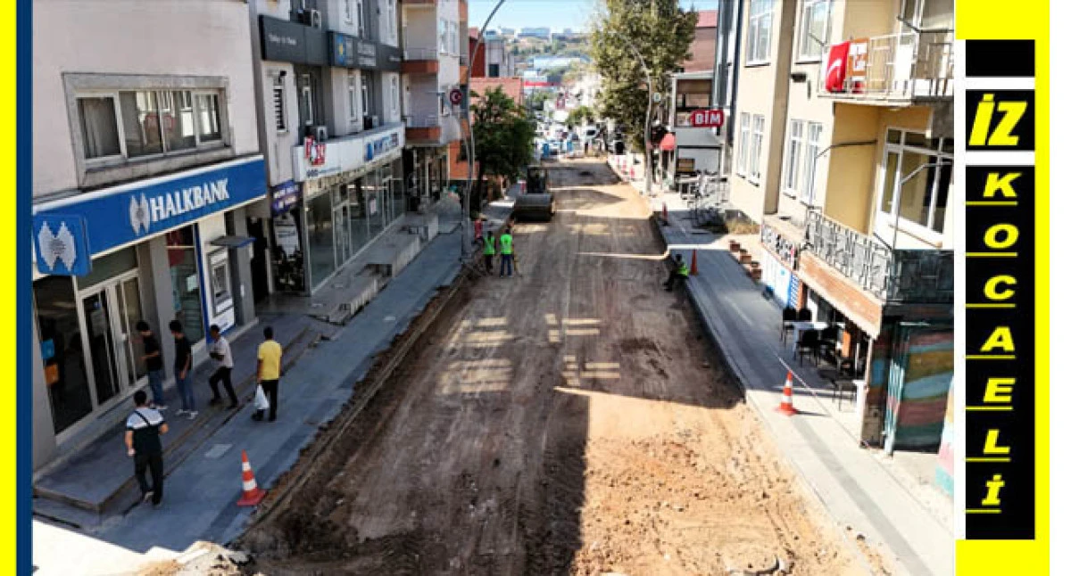 Dilovası&rsquo;nda ulaşım ağları yenileniyor