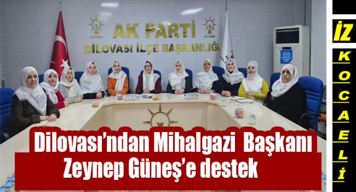 Dilovası&rsquo;ndan Mihalgazi Belediye Başkanı Zeynep G&uuml;neş&rsquo;e destek: &ldquo;Kıyafet değil, k&uuml;lt&uuml;re saygı&rdquo;