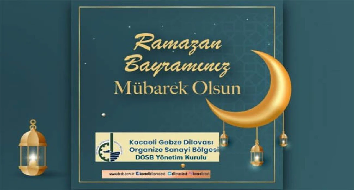 DOSB Bayram Kutlama İlanı