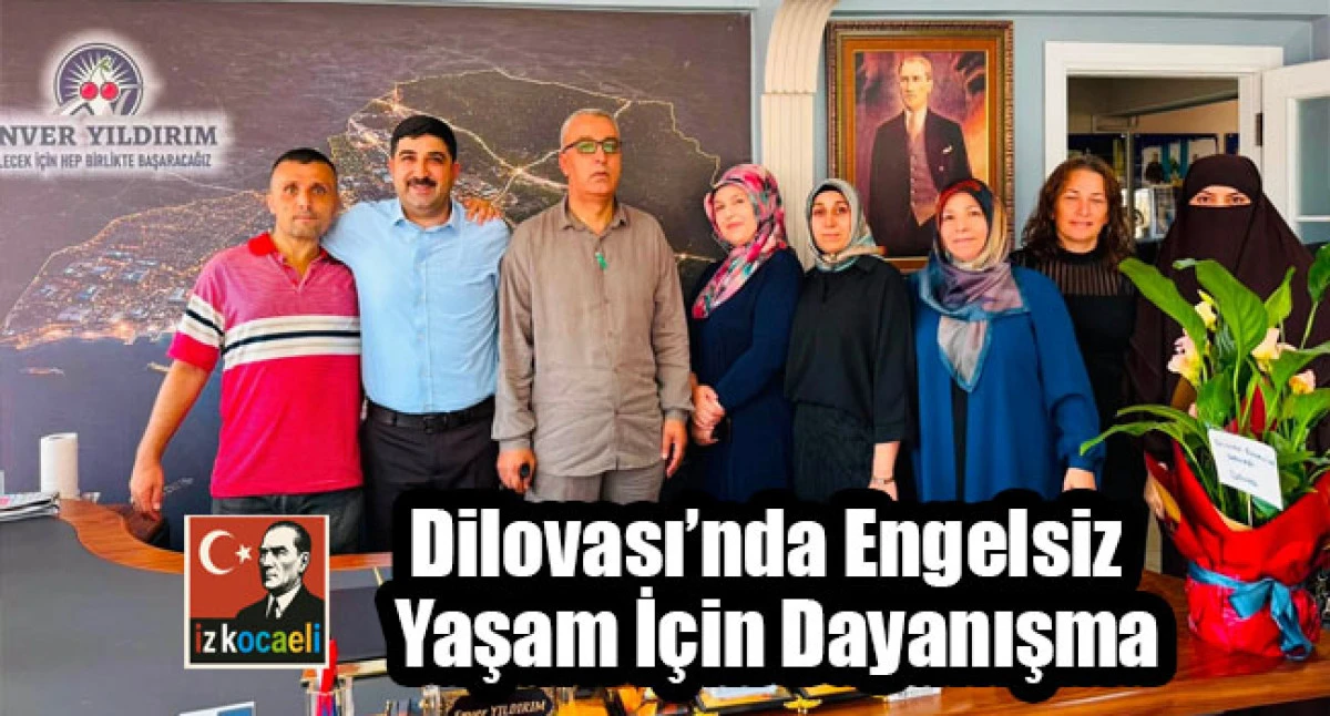 Enver Yıldırım Ofisinde Gelecek Değerlendirmesi  Başkan Samet Elden Engelsiz Toplum İ&ccedil;in Hep Birlikte