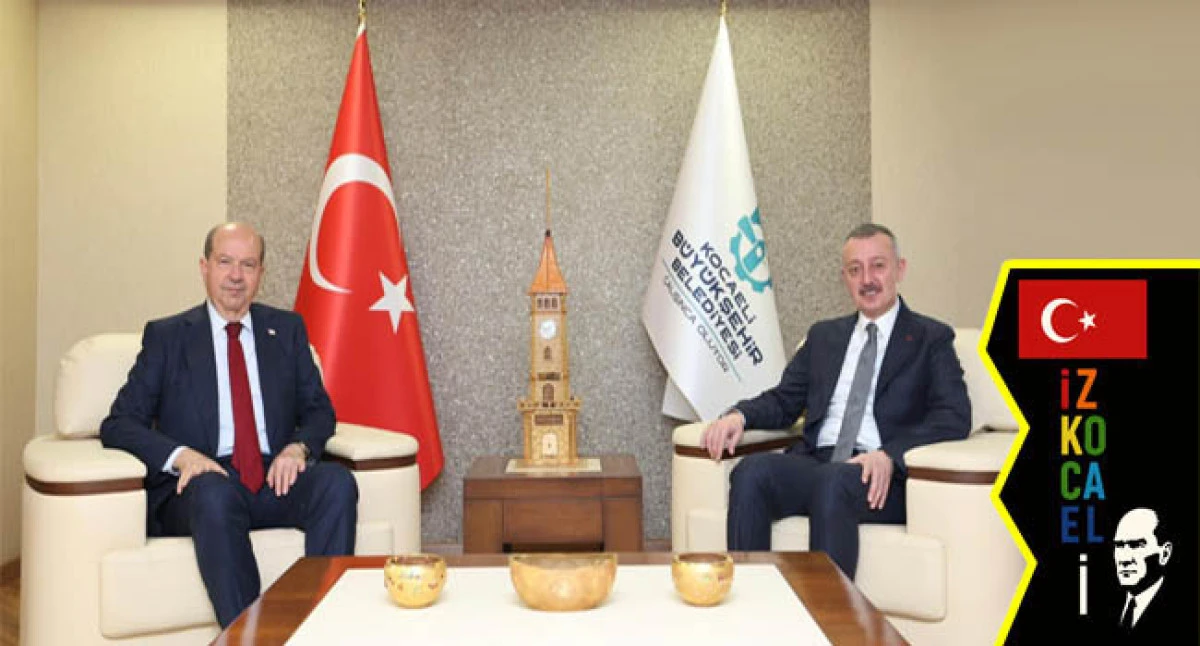 Ersin Tatar, Başkan B&uuml;y&uuml;kakın&rsquo;a konuk oldu