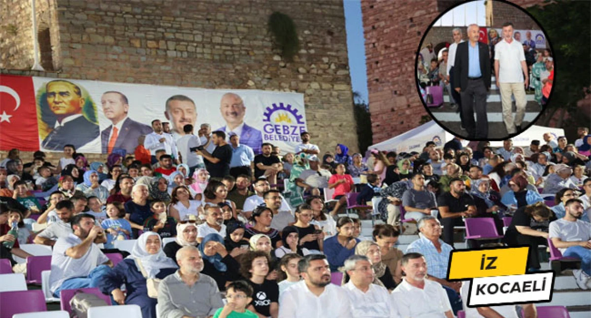 Eskihisar Kalesi Kültür Sanat Akşamları Başladı Gebzelilerden Etkinliğe Yoğun İlgi