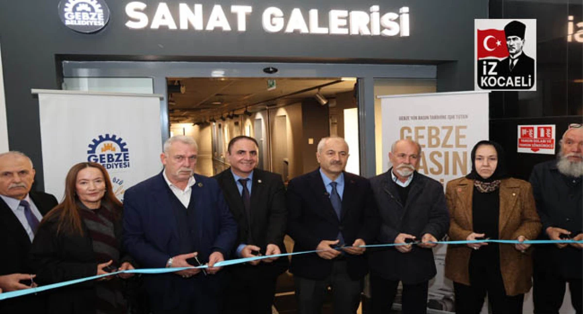 Gebze Basın Tarihi Sergisi Sanatseverlerle Buluştu