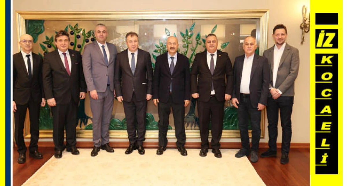 Gebze Belediye Başkanı Büyükgöz, Shumen Belediye Başkanı Kristov’u Ağırladı