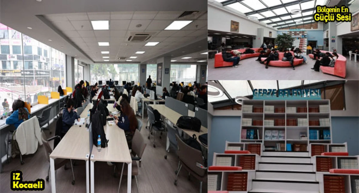 Gebze Belediyesi K&uuml;t&uuml;phaneleri Herkes İ&ccedil;in A&ccedil;ık