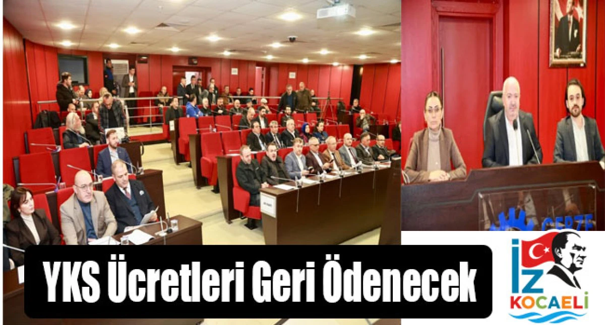 GEBZE BELEDİYESİ MART AYI MECLİSİ TOPLANDI