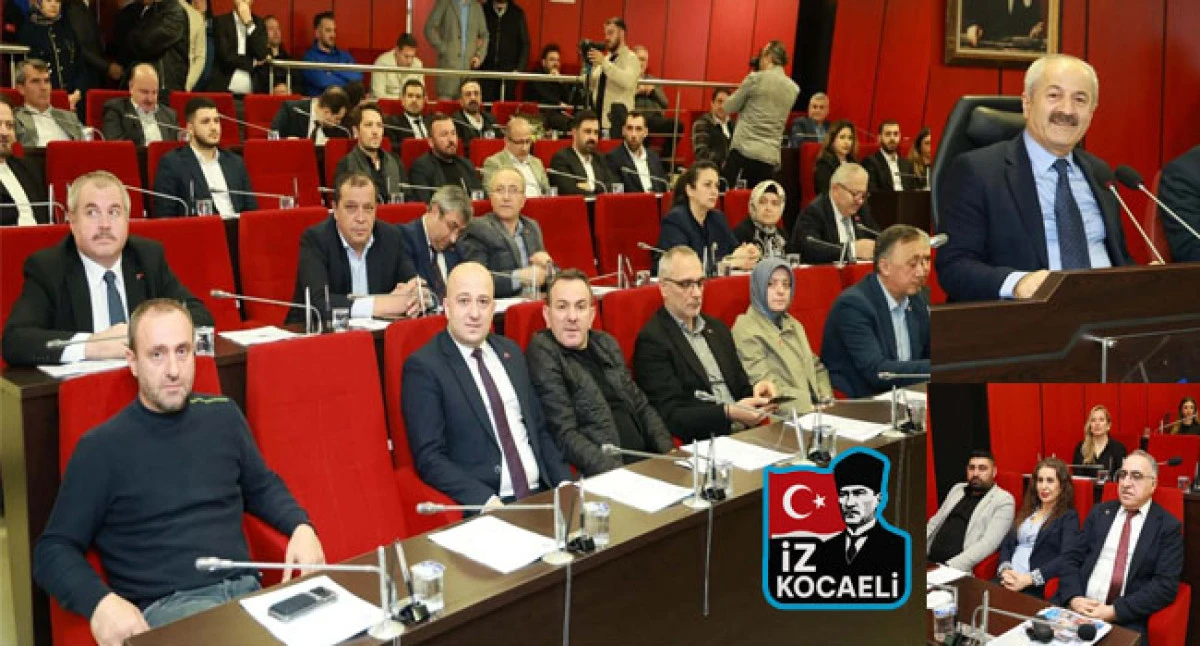 GEBZE BELEDİYESİ NİSAN AYI MECLİSİ TOPLANDI