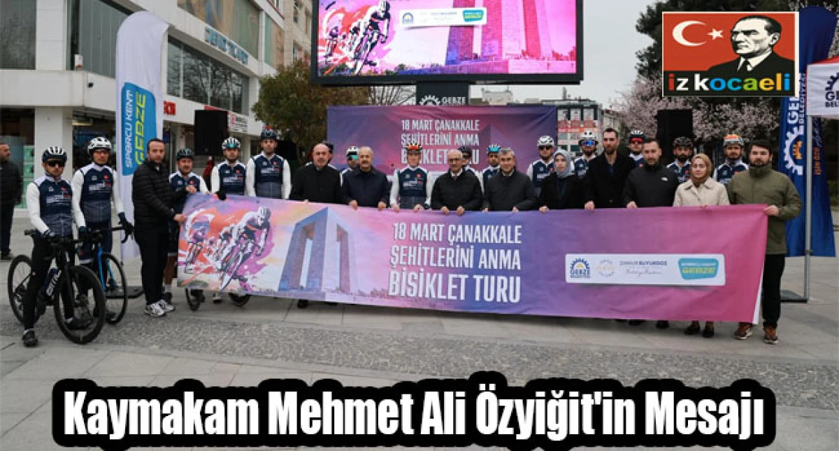 GEBZE BELEDİYESİ&rsquo;NİN D&Uuml;ZENLEDİĞİ 450 KM'LİK VEFA YOLCULUĞU