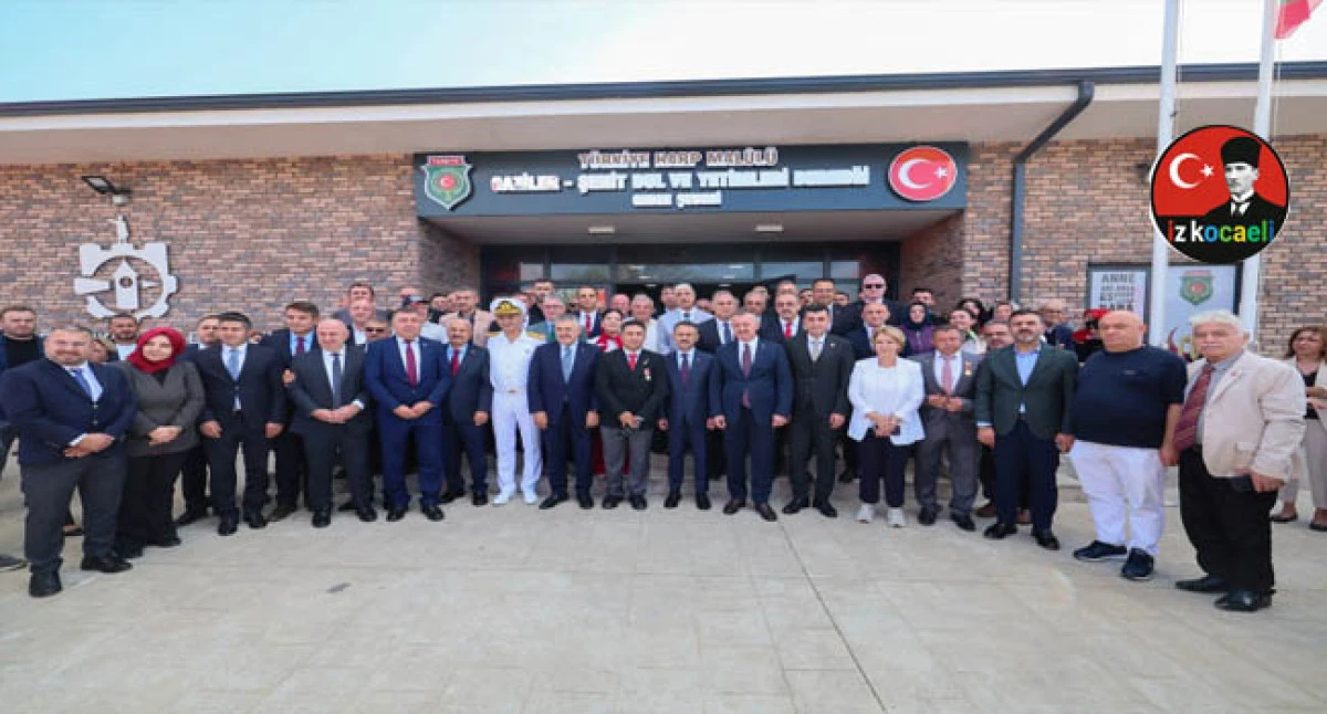 Gebze Şehit Yakınları ve Gazi Evi hizmete a&ccedil;ıldı