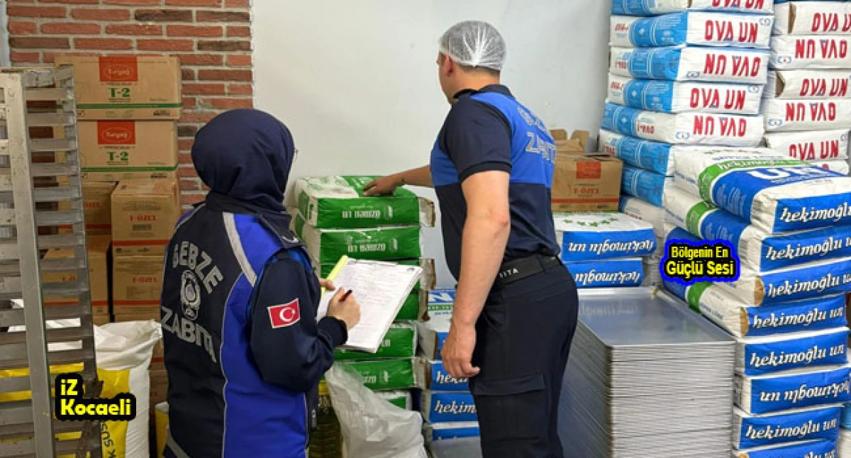 Gebze Zabıtasından Bayram Denetimi