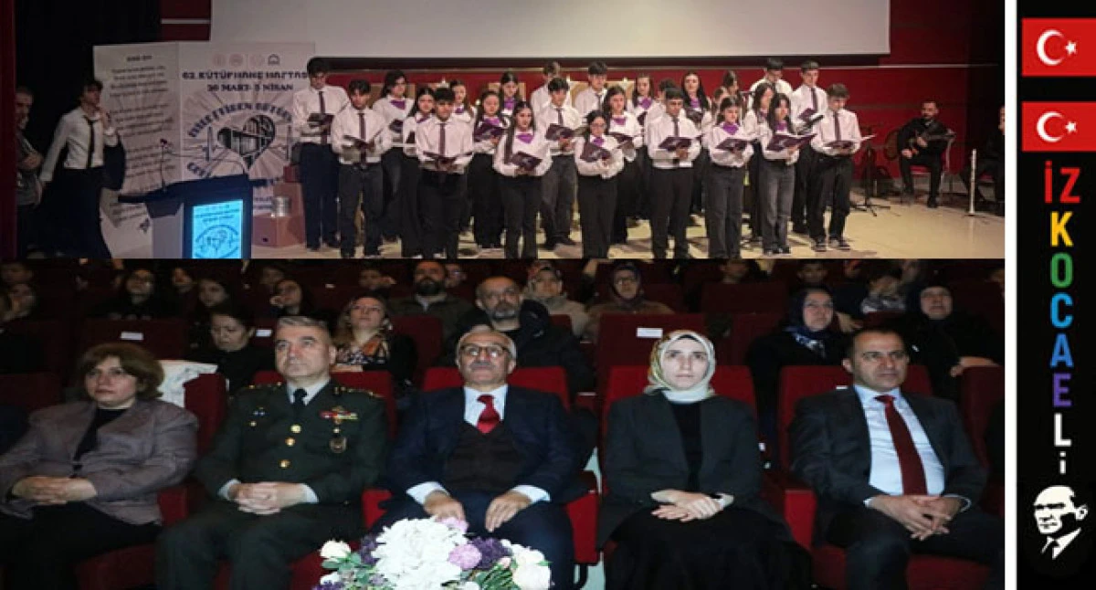 Gebze&rsquo;de 62. K&uuml;t&uuml;phane Haftası Coşkuyla Kutlanıyor