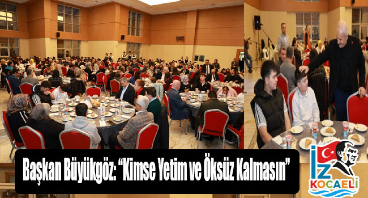 Gebze&rsquo;de Mevsim Ramazan Kapsamında Yetim ve &Ouml;ks&uuml;z &Ccedil;ocuklara İftar