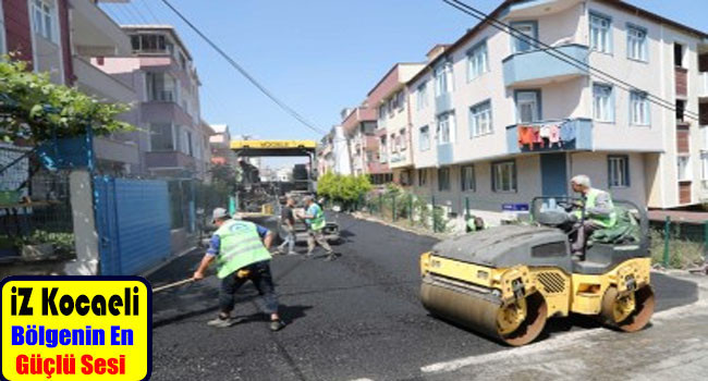 Gebze’de Yol Çalışmaları Hız Kesmiyor