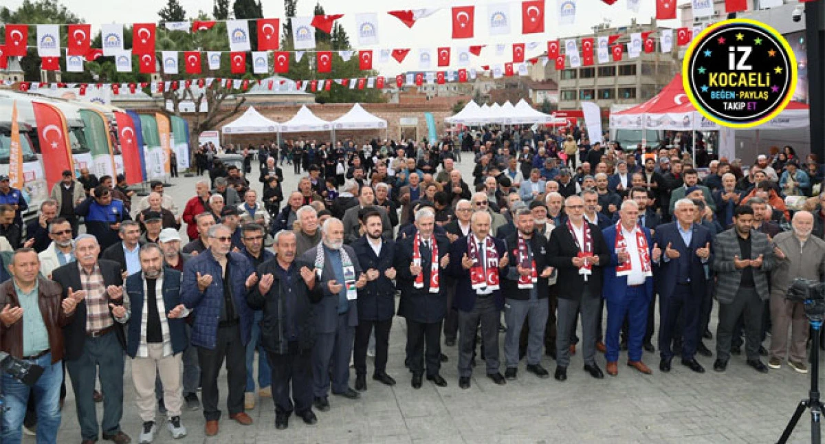 Gebze'den Sudan'a 10 Tırlık Kardeşlik Köprüsü: İnsani Yardım Konvoyu Dualarla Uğurlandı